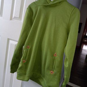Sweatshirt with hood size large